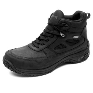 DUNHAM Men's Cloud Plus Mid II Waterproof Boot in Black Sz 9.5